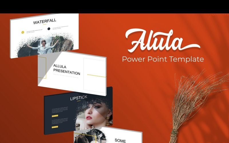 alula brush powerpoint template original
