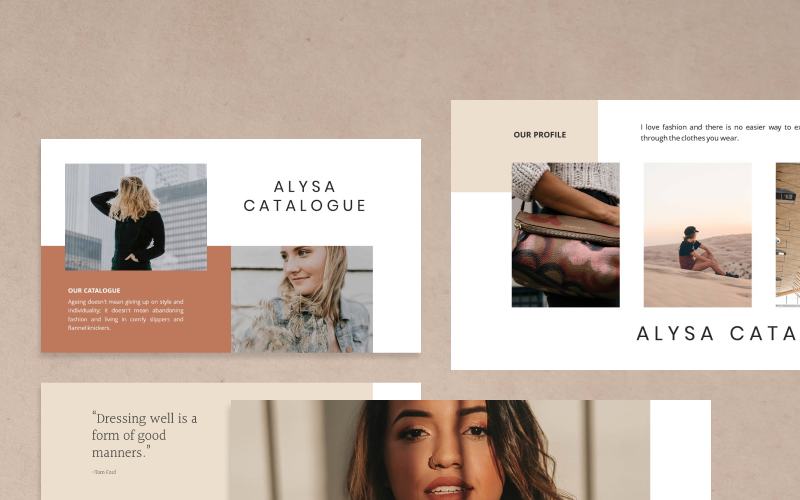 alysa powerpoint template original