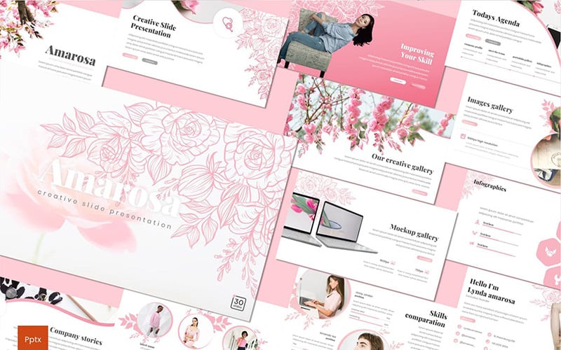 amarosa powerpoint template original