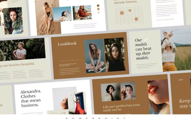amarta look book style powerpoint original