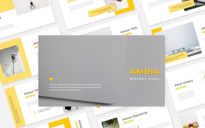 ambia minimals powerpoint templates original