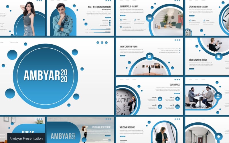 ambyar powerpoint template original