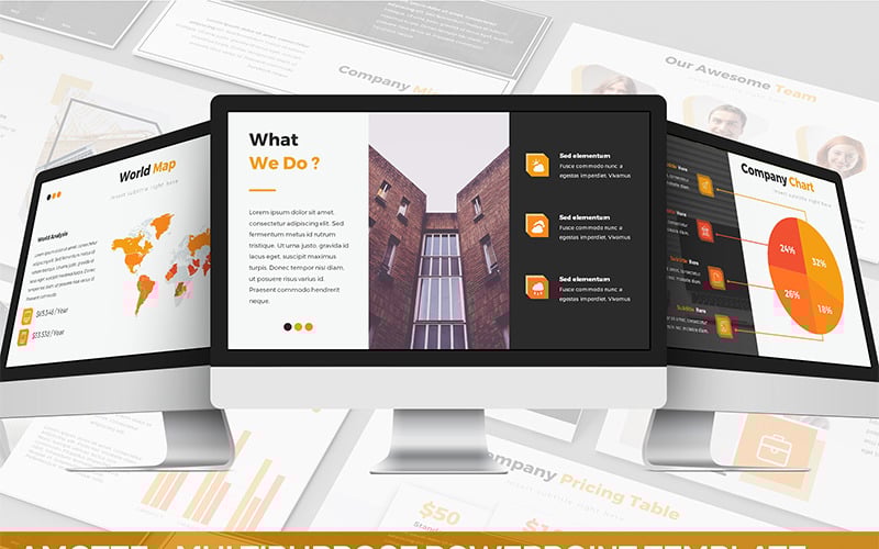 amotte powerpoint template original