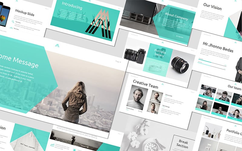 amous powerpoint template original