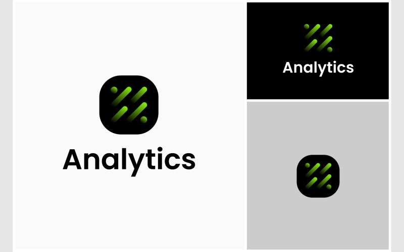 analytics digital technology logo original