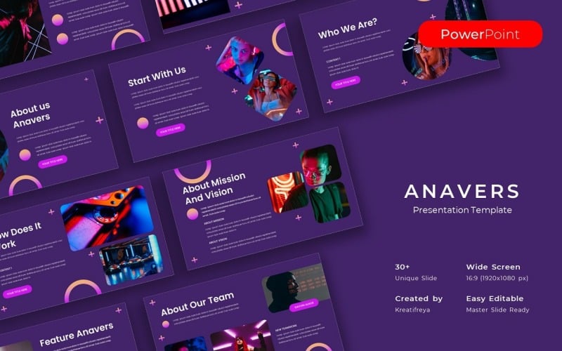 anavers business powerpoint template original
