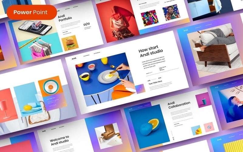 andi busines powerpoint template original