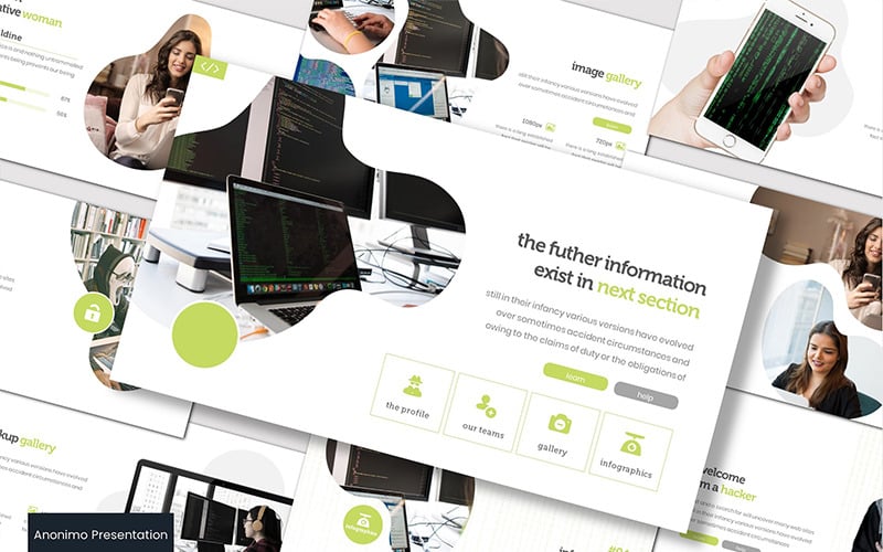 anonimo powerpoint template original