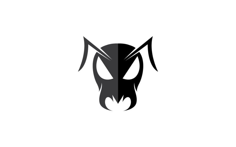 ant head animal icon vector logo v original