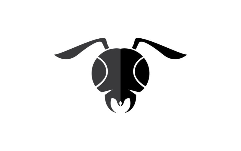 ant head animal icon vector logo v original
