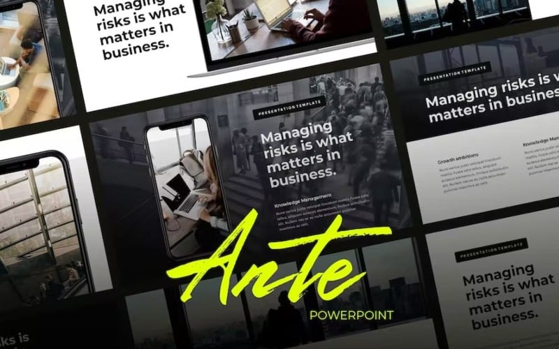 ante business management powerpoint original