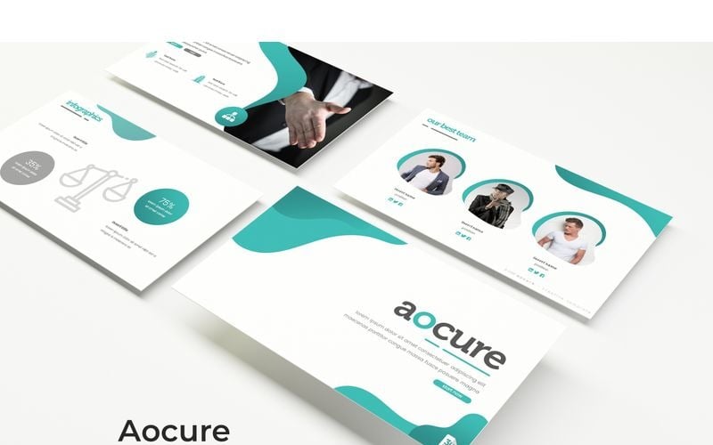 aocure powerpoint template original