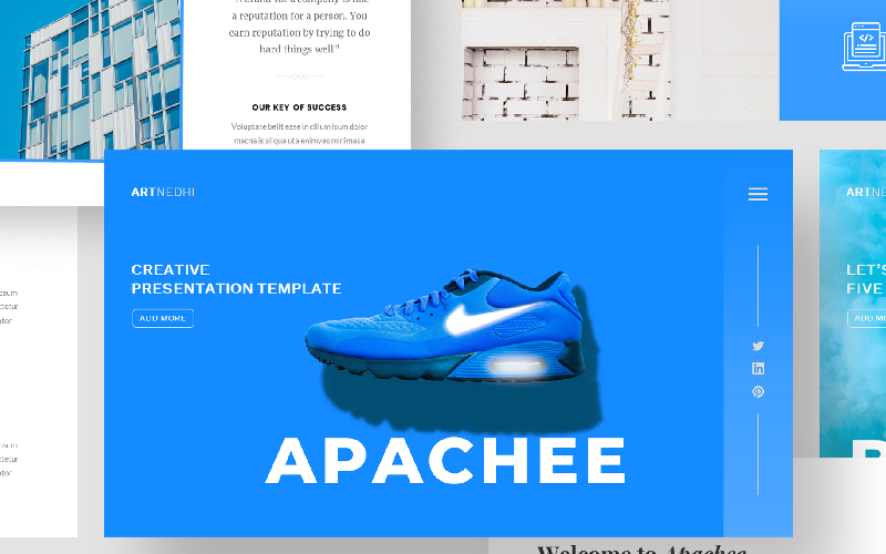 apachee powerpoint template original