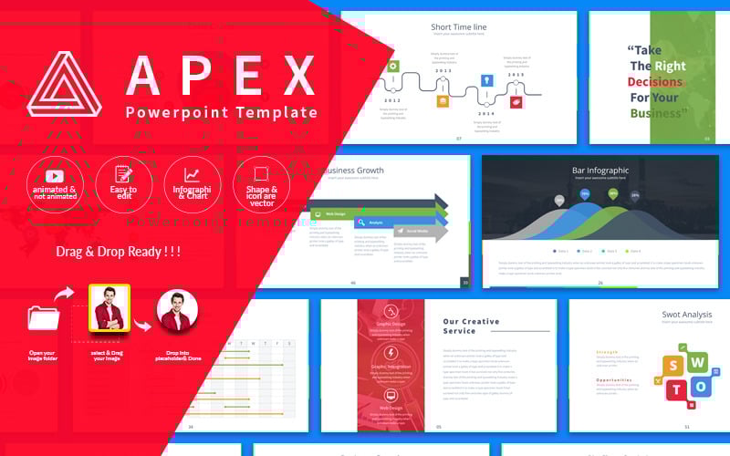 apex presentation powerpoint template original