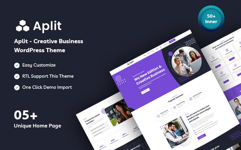 aplit creative business wordpress theme original