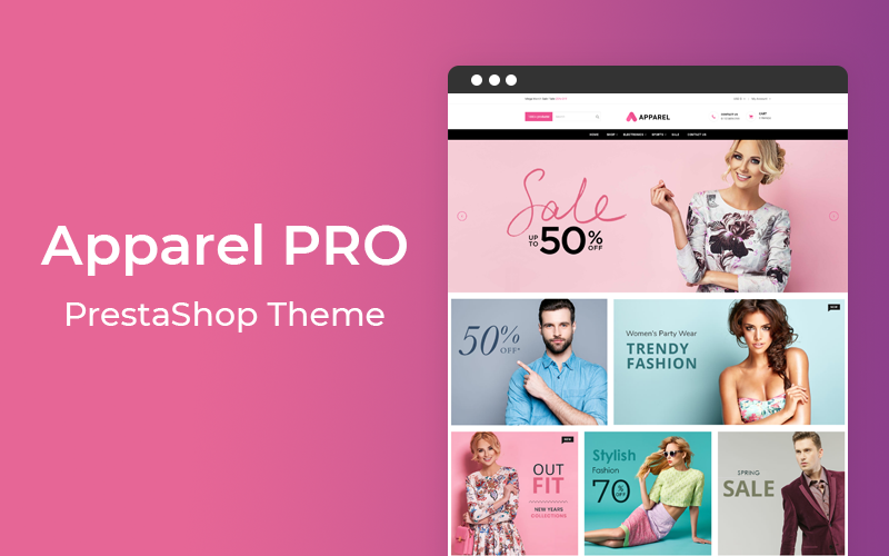 apparel pro responsive prestashop theme original