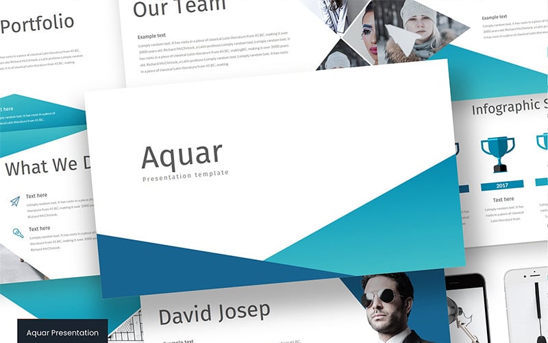 aquar powerpoint template original