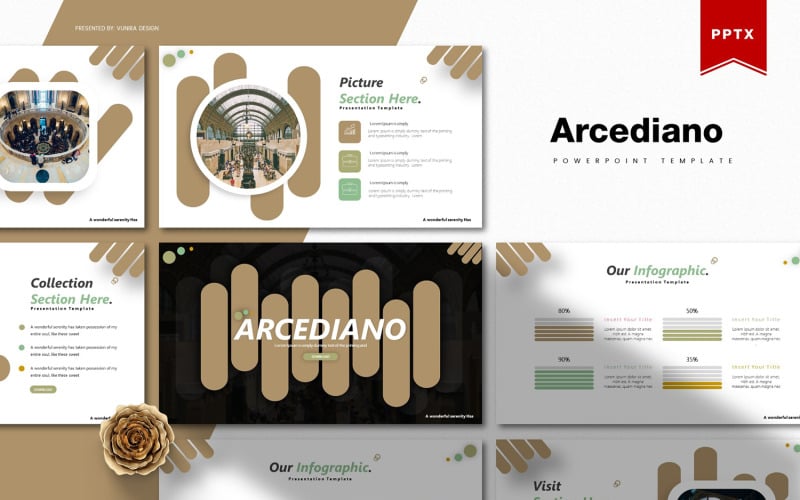 arcediano powerpoint template original