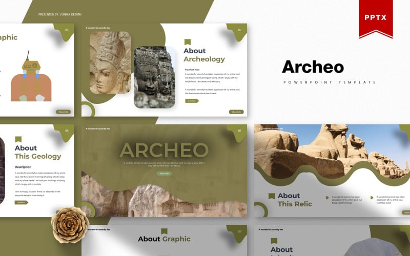 archeo powerpoint template original