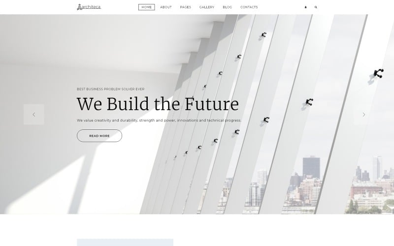 architeca architecture agency multipage stylish joomla template original