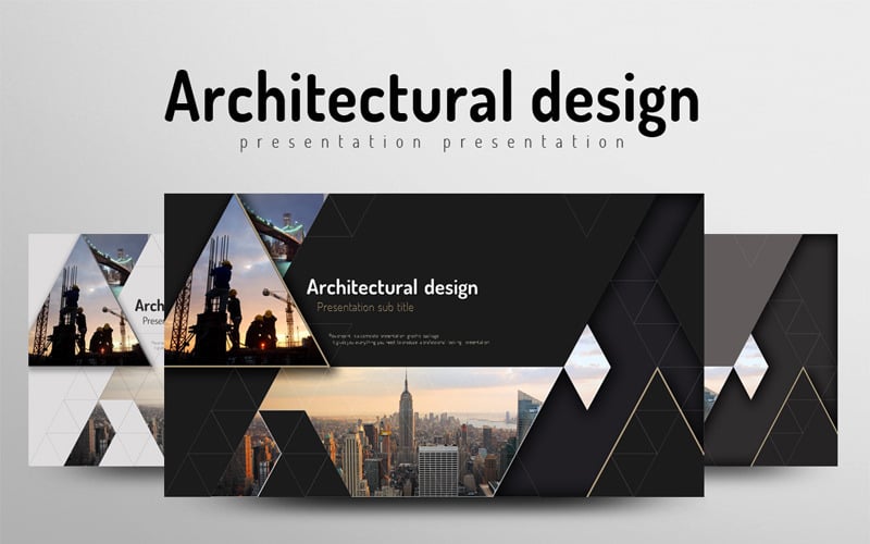 architectural design powerpoint template original