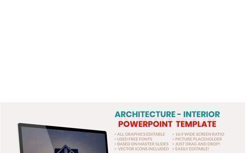 architecture interior powerpoint template original