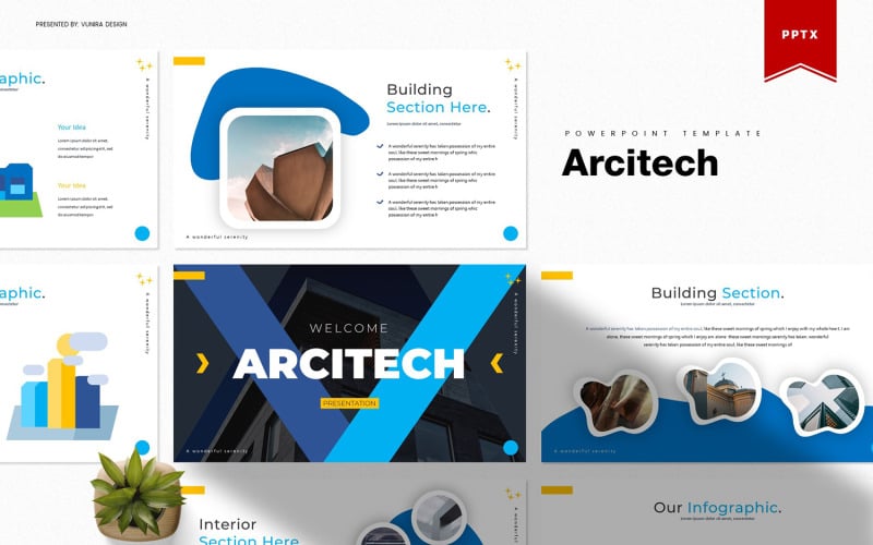 arcitech powerpoint template original