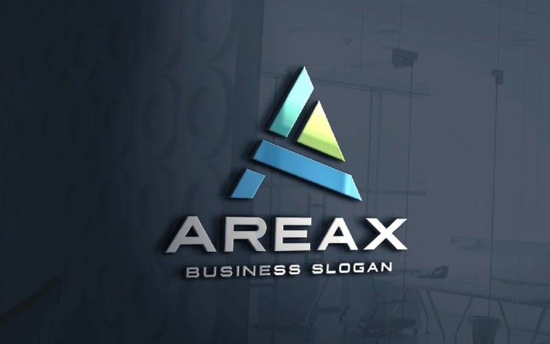 areax letter a logo template original
