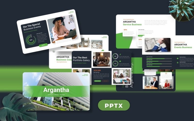 argantha business powerpoint original