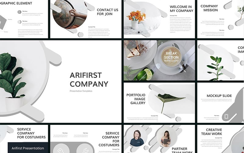 arifirst powerpoint template original