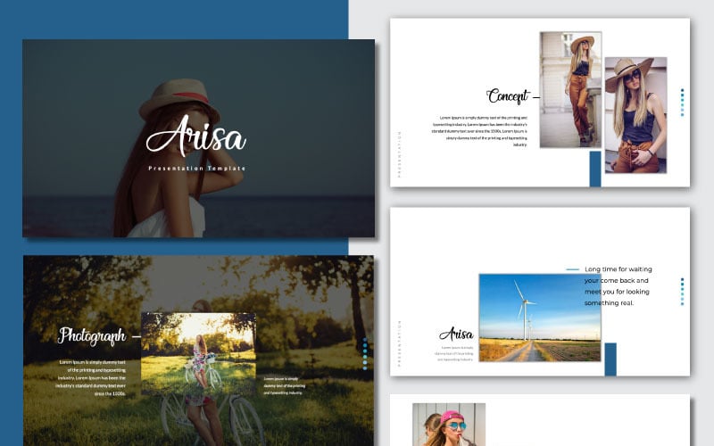 arisa presentation powerpoint template original