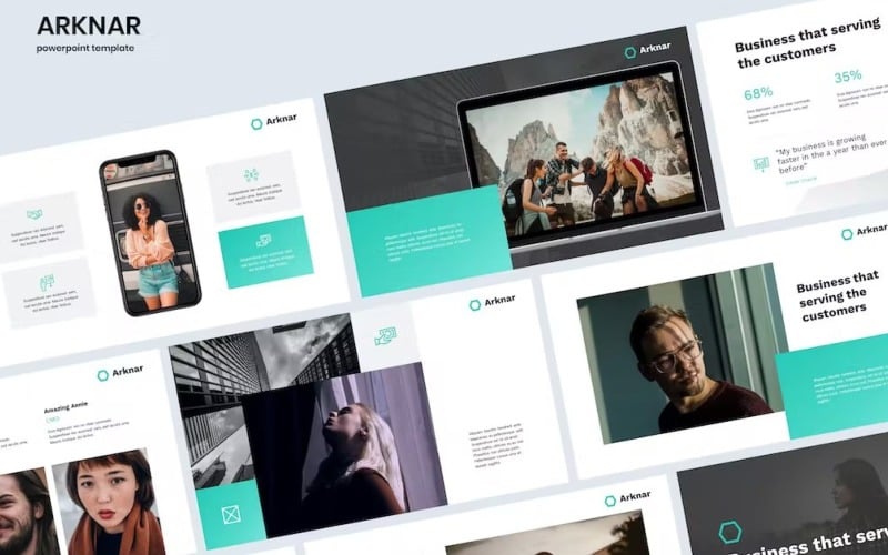 arknar simple amp professional powerpoint original