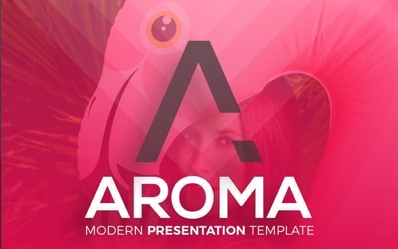 aroma business modern powerpoint template original