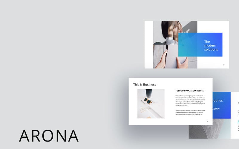 arona powerpoint template original