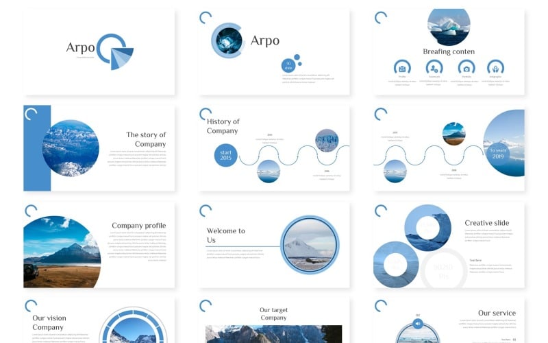 arpo powerpoint template original