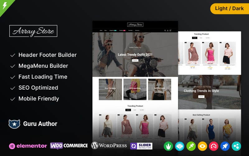 array store fashion store and multipurpose woocommerce theme original