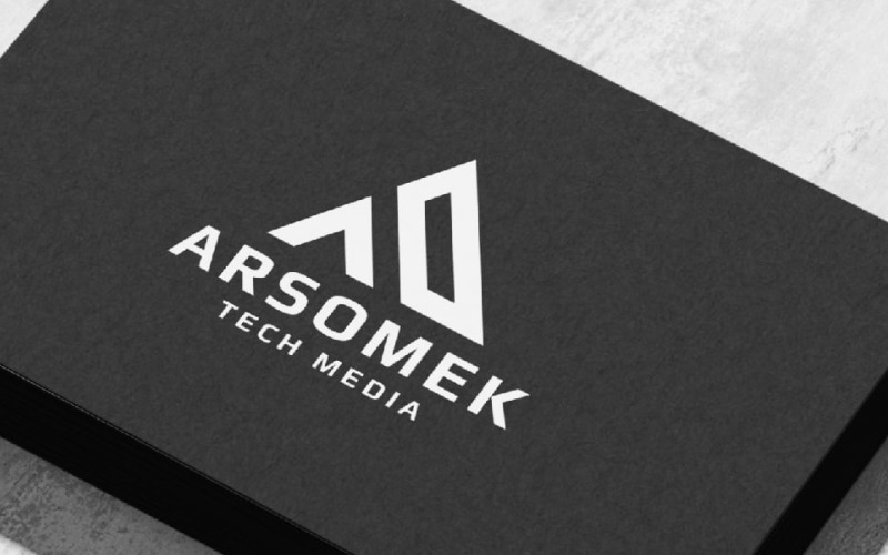 arsomek letter a logo pro original