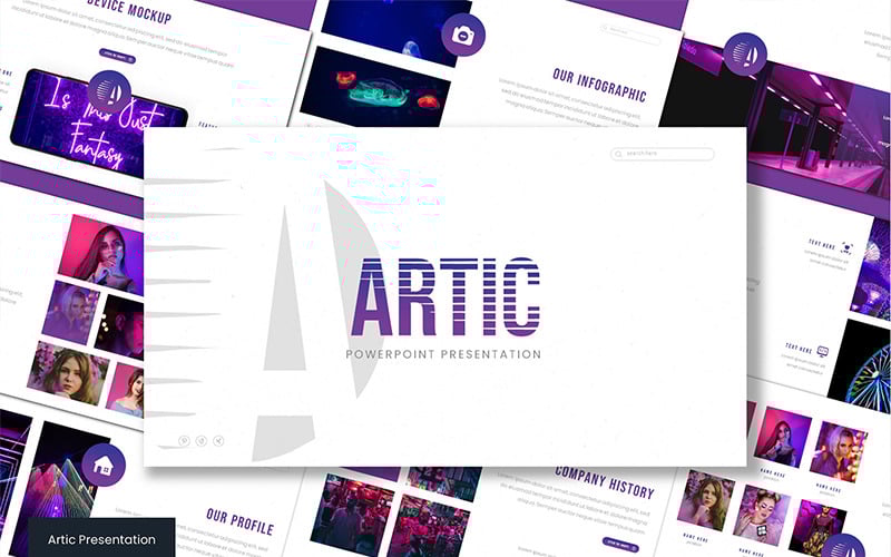 artic powerpoint template original