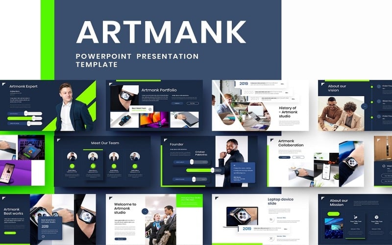 artmank business powerpoint template original