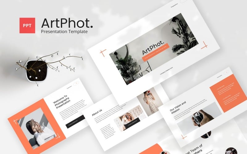 artphot photography powerpoint template original