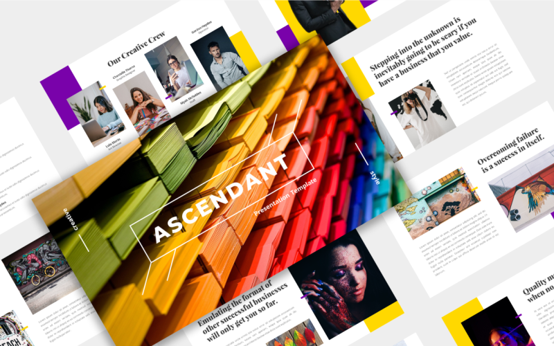 ascendant creative multipurpose powerpoint template original