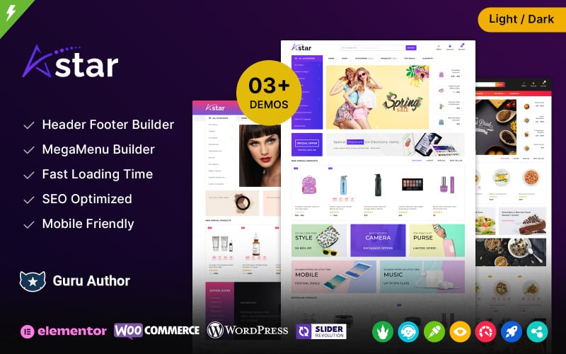 astar fashion and multipurpose woocommerce theme original