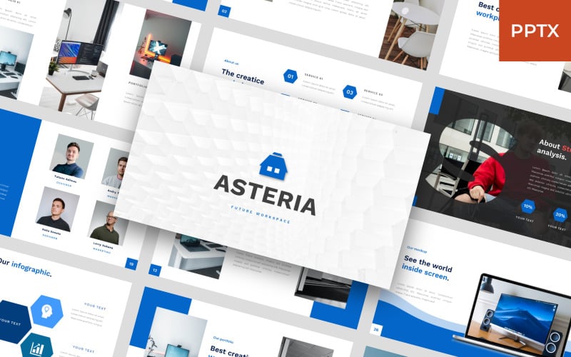 asteria business creative powerpoint template original