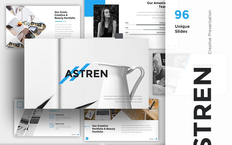 astren creative powerpoint template original