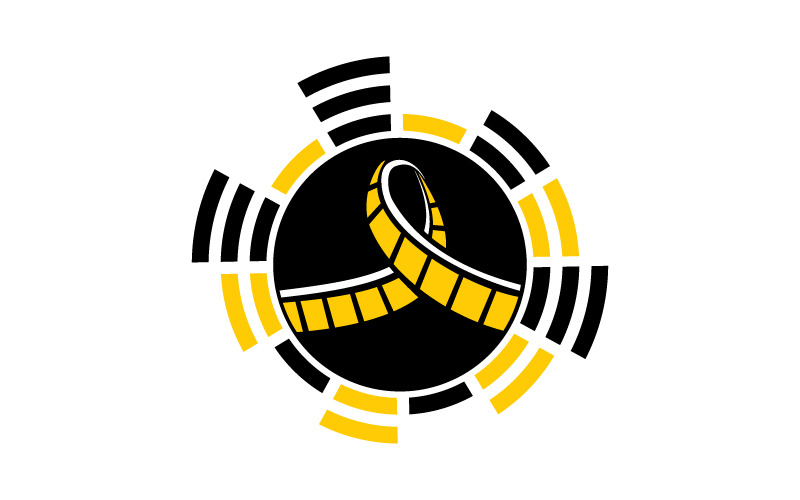 audio movie studio logo design original