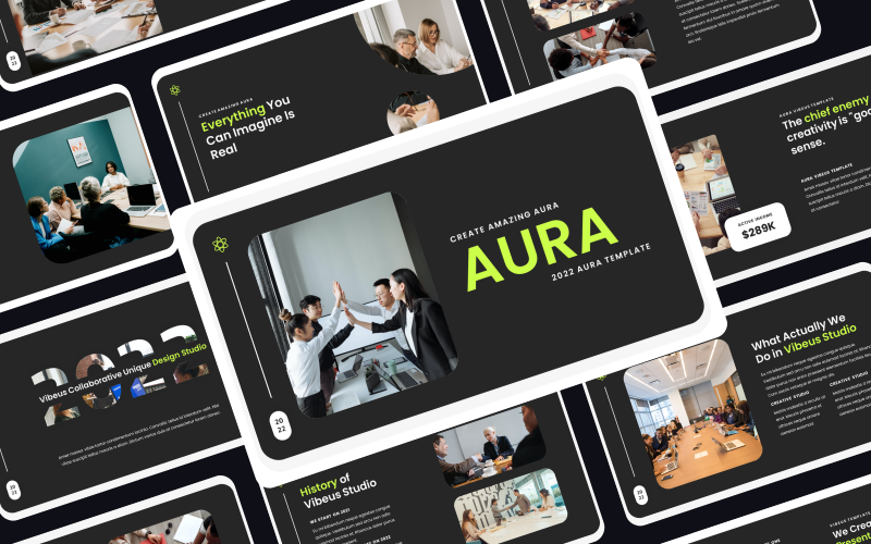 aura pitch deck presentation original