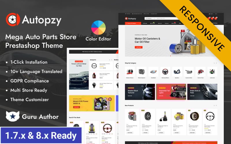 autopzy mega auto parts store prestashop responsive theme original