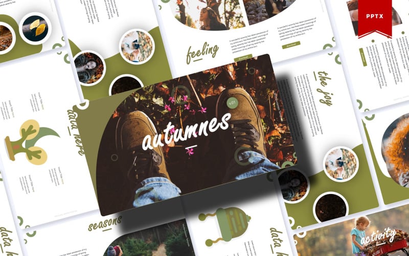 autumnes powerpoint template original