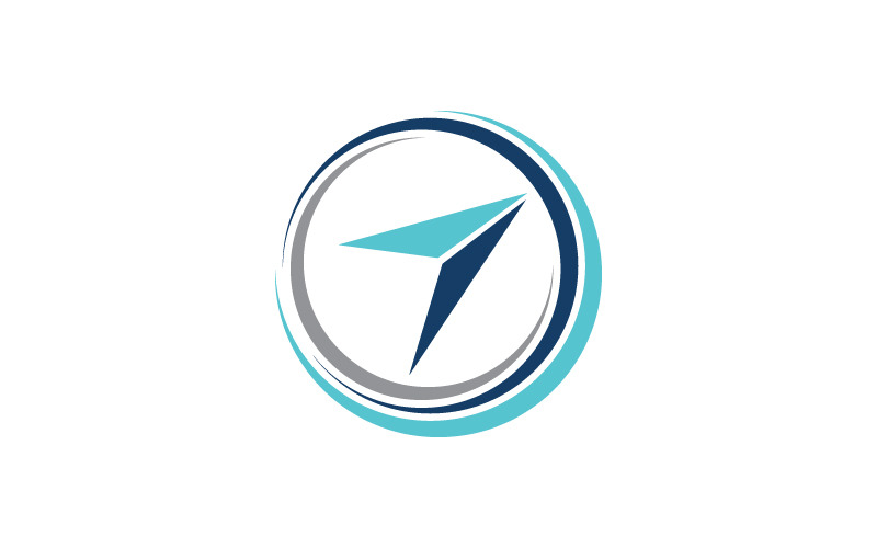 aviation training logo template original