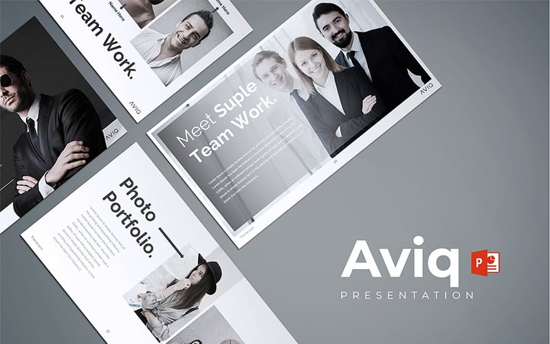 aviq powerpoint template original